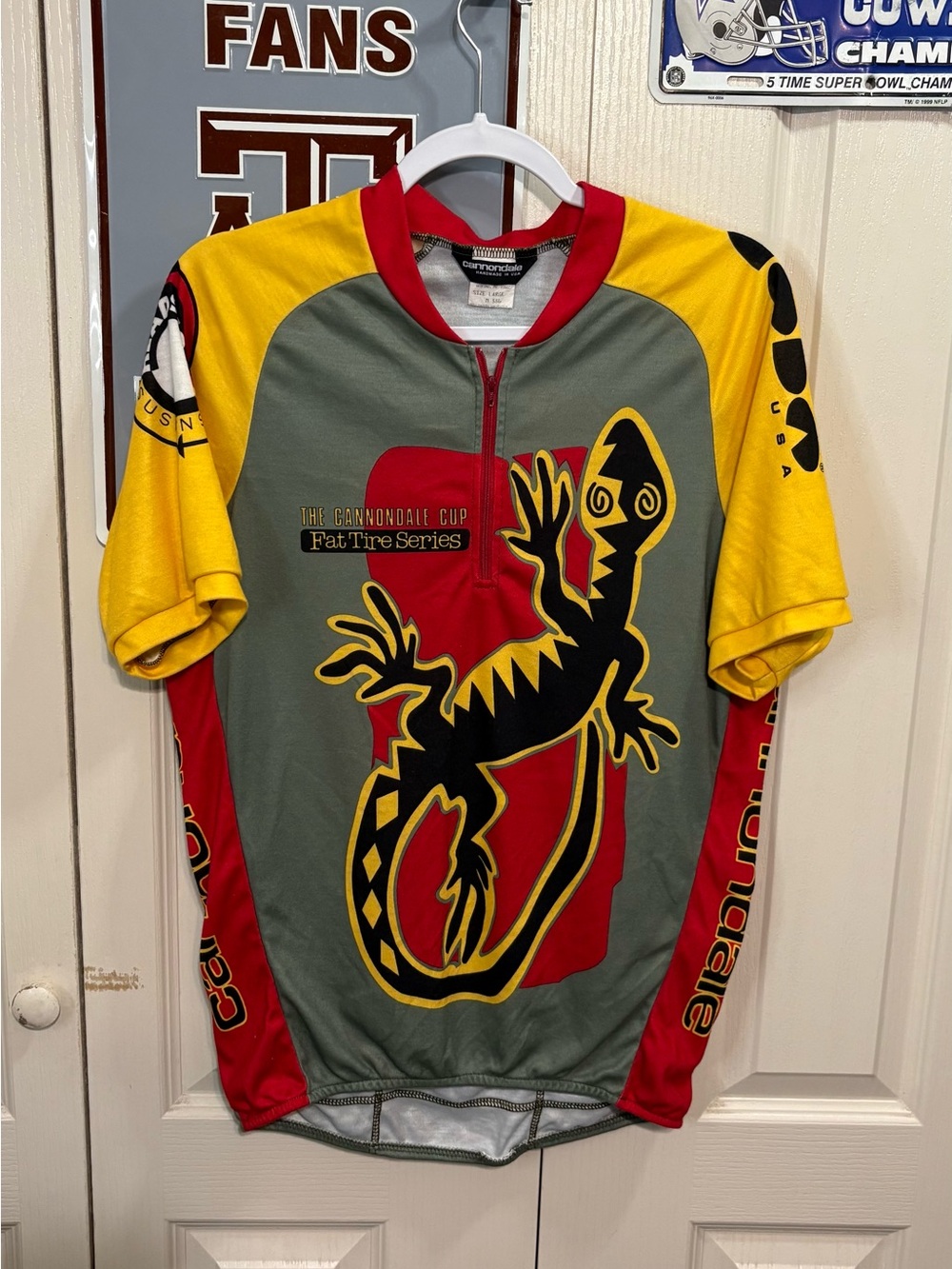 Cannondale Cut Fat Tire Series Bike Cycling Jersey